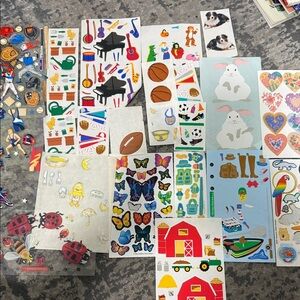 Colorful Sticker Collection 90’s stickapotamous Mrs grossman